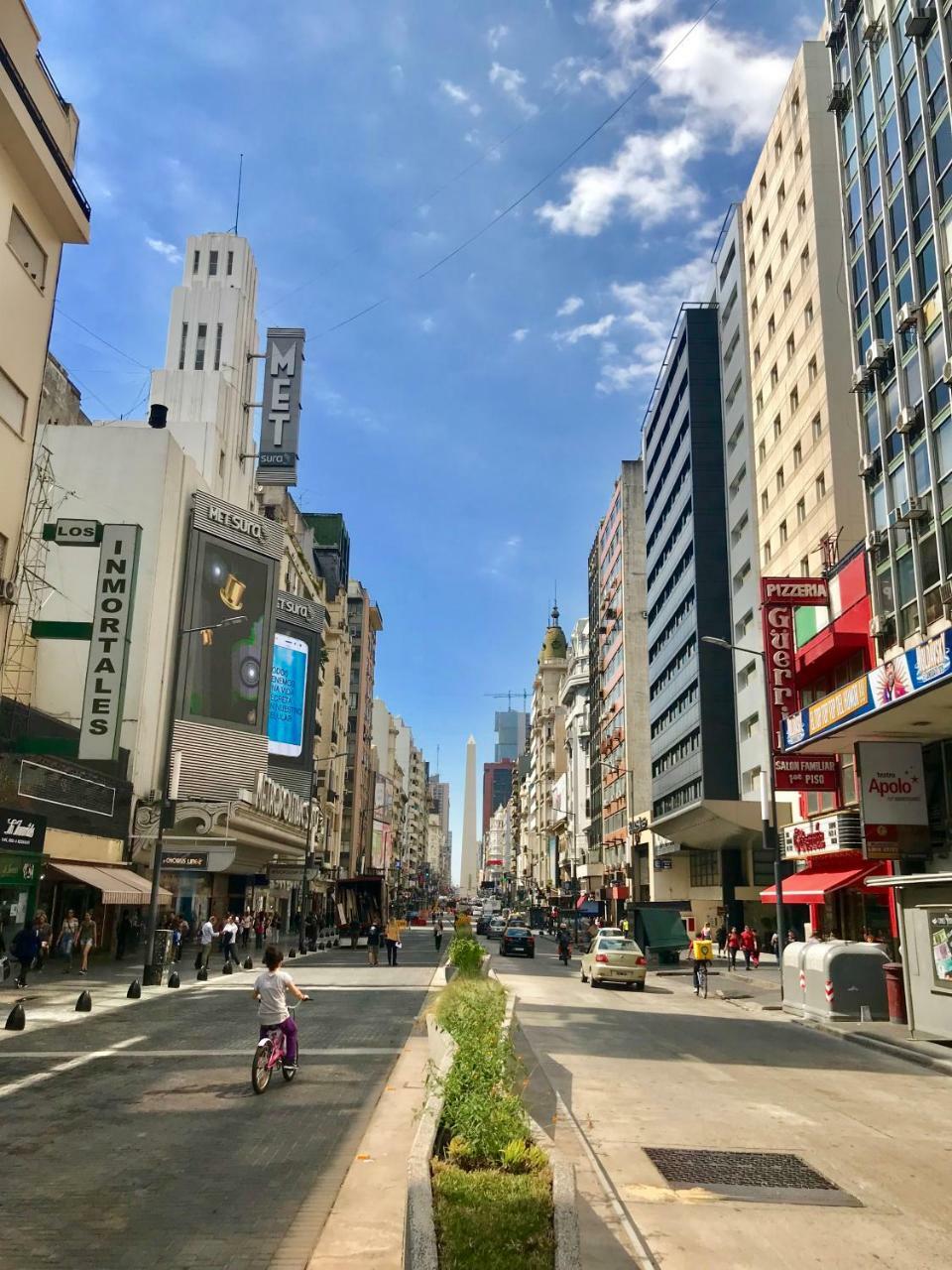 Estilo Y Comodidad En Av Corrientes, Departamento Con Estacionamiento Para Autos Buenos Aires Kültér fotó
